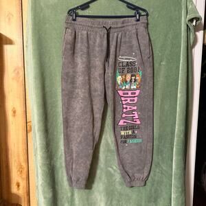 Grey Bratz “Class of 2001” Jogger Sweatpants (Size XL)